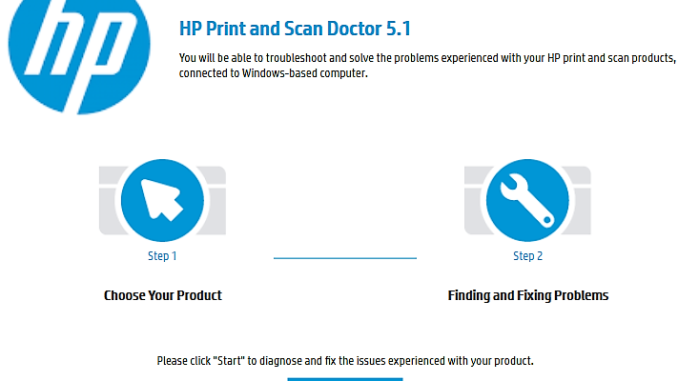 what is hp print and scan doctor
